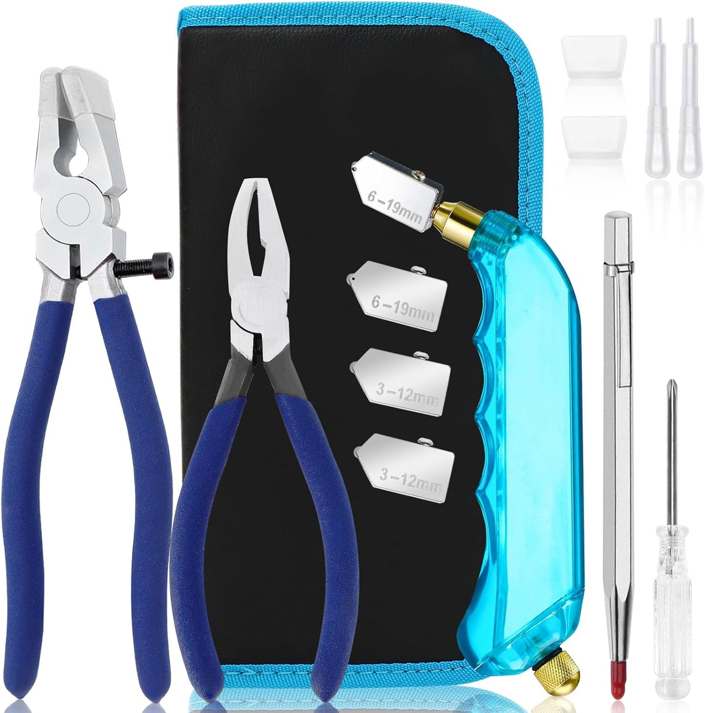 YOTINO Glass Cutting Tool Kit for Beginners and Artisans