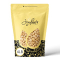 Raw Macadamia Nuts 4 Pounds Unsalted - Fresh Resealable Bulk Bag