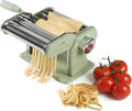Manual Pasta Maker Machine Va Bene - Stainless Steel Roller & Cutters