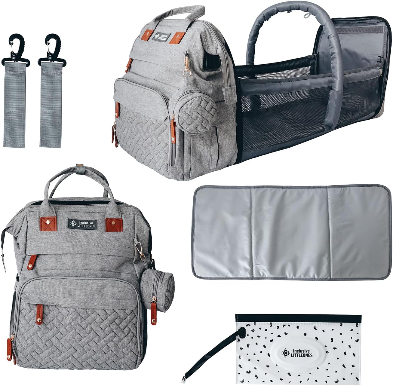 Baby Diaper Bag Backpack with Changing Station for Parents