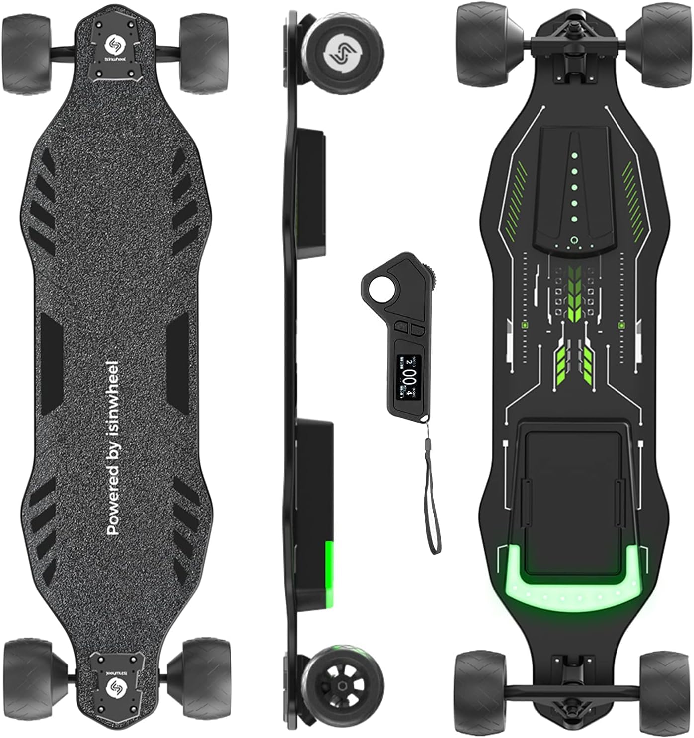 isinwheel V8 Electric Skateboard: Speed, Power, and Style Combined