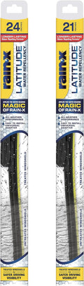 Rain-X Latitude 2-in-1 Water Repellent Wiper Blades 24in & 21in