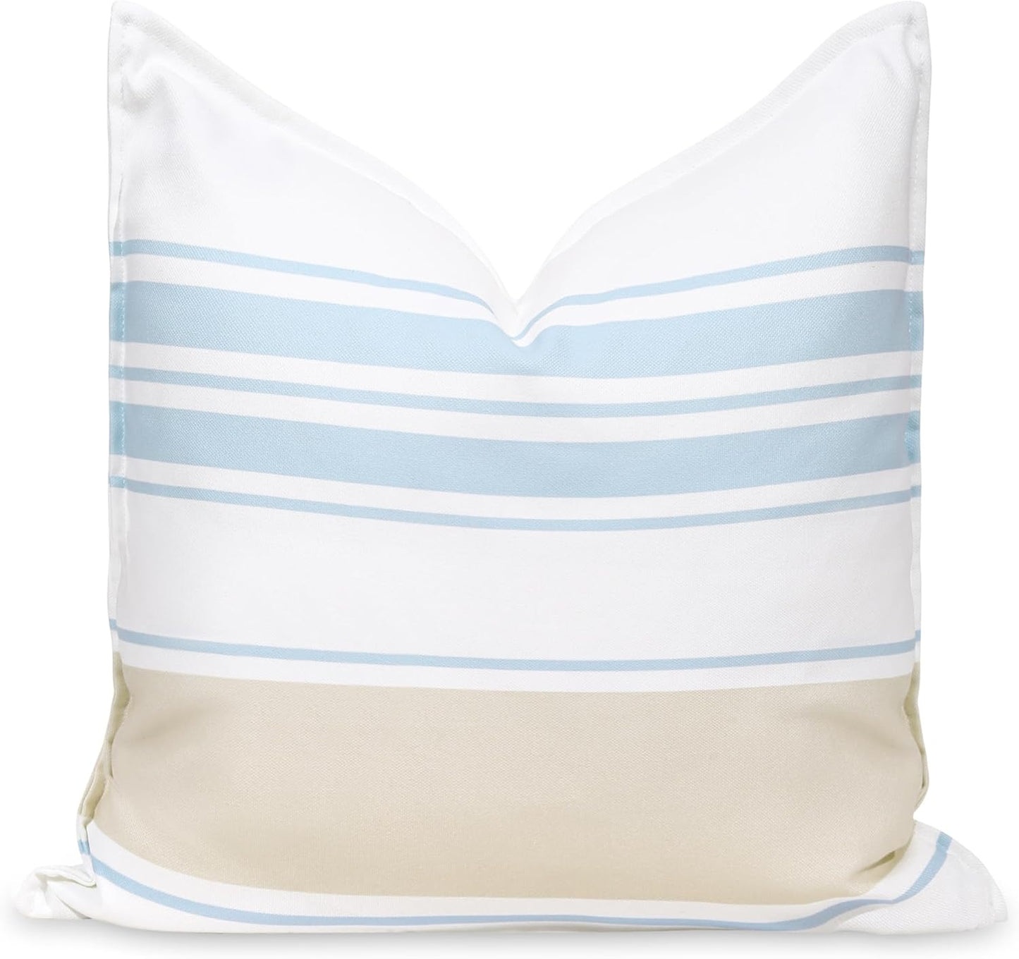 Hofdeco Premium Coastal Throw Pillow Cover for Indoor Outdoor Use
