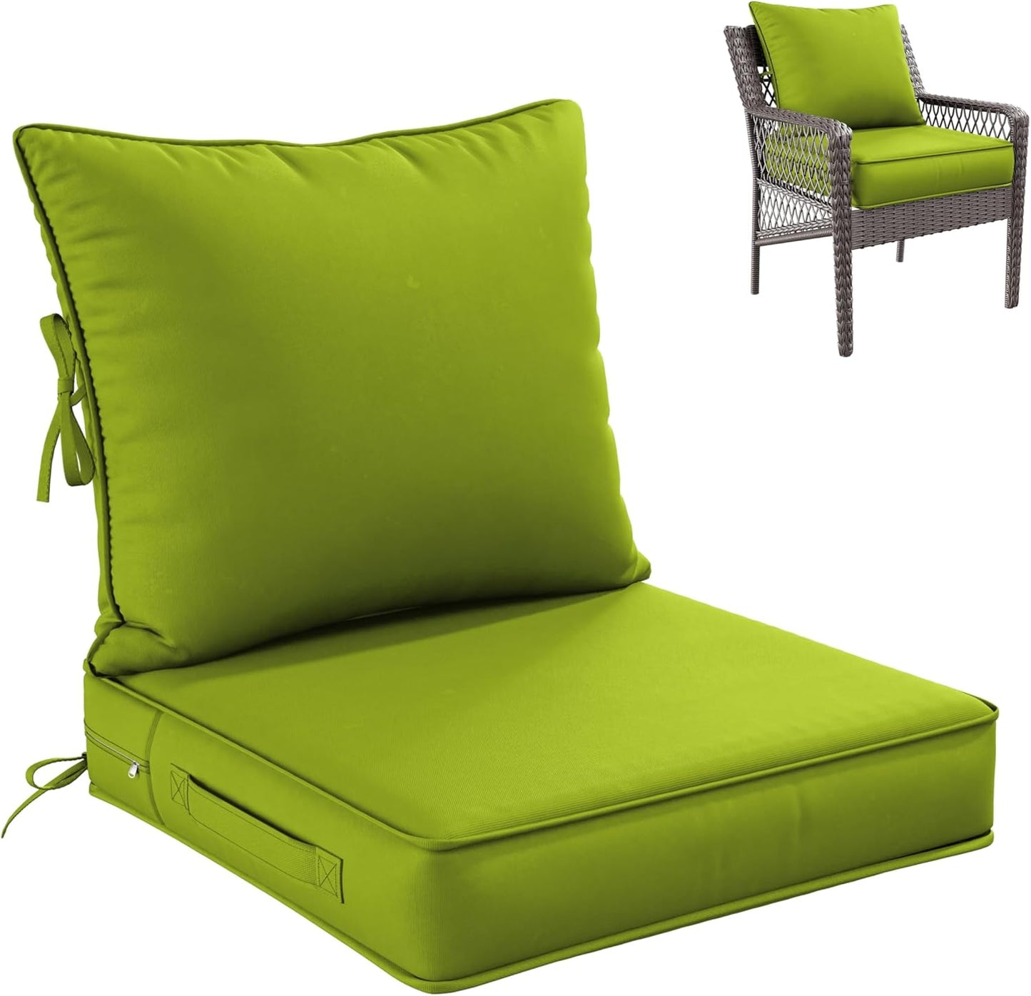 Premium Outdoor Seat Cushion Set for Patio Furniture Comfort