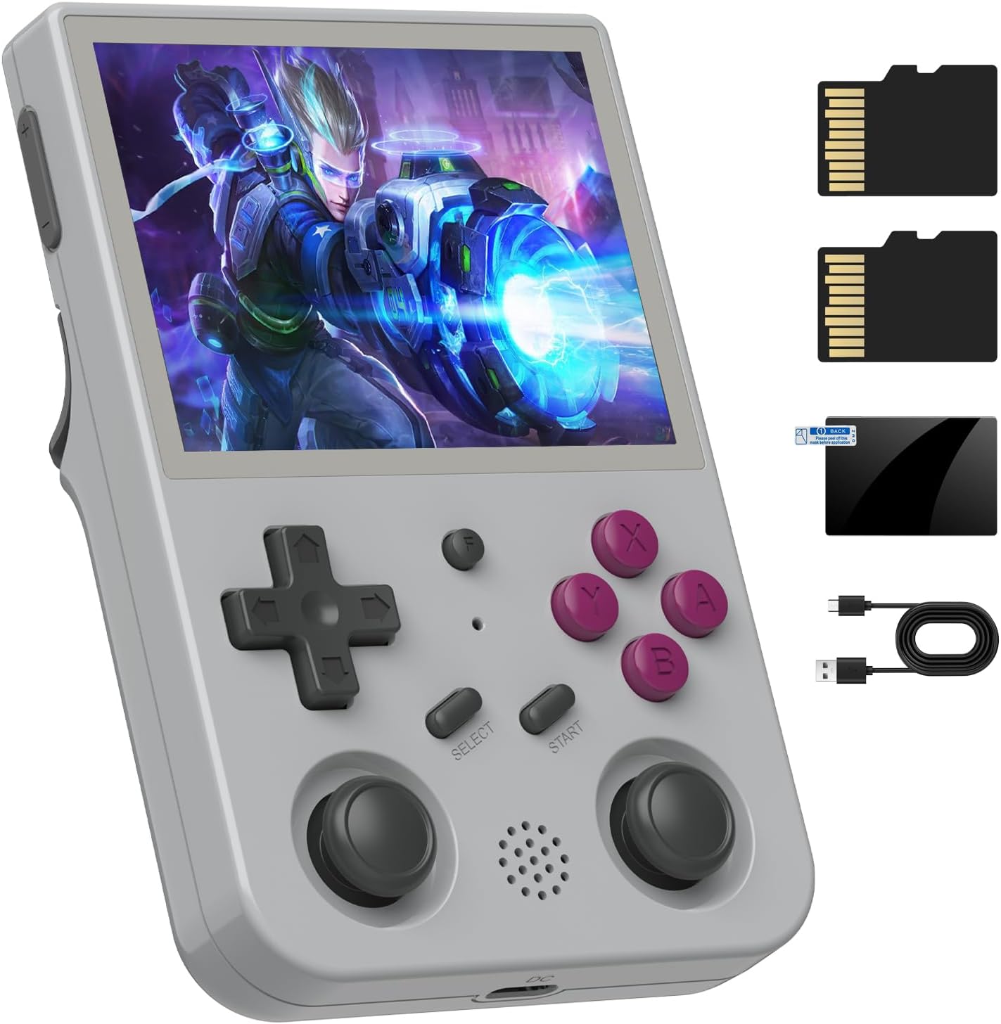 RG353V Retro Handheld Game Console with 4450 Classic Games