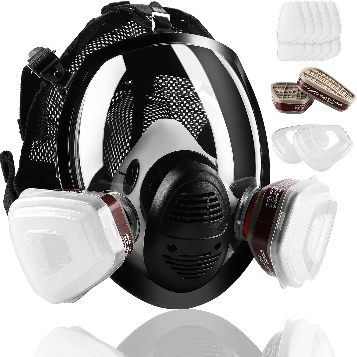 Gas Masks Survival Nuclear and Chemical Full Face Respirator