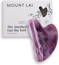 Amethyst Gua Sha Facial Tool - Sculpting Stone for Radiant Skin