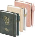 3 Pack Pocket Journaling Notebooks A6 - Compact Pocket Notebooks