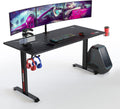 Ultimate Gaming Desk: Carbon Fiber Surface, 60 Wide, Ergonomic Design