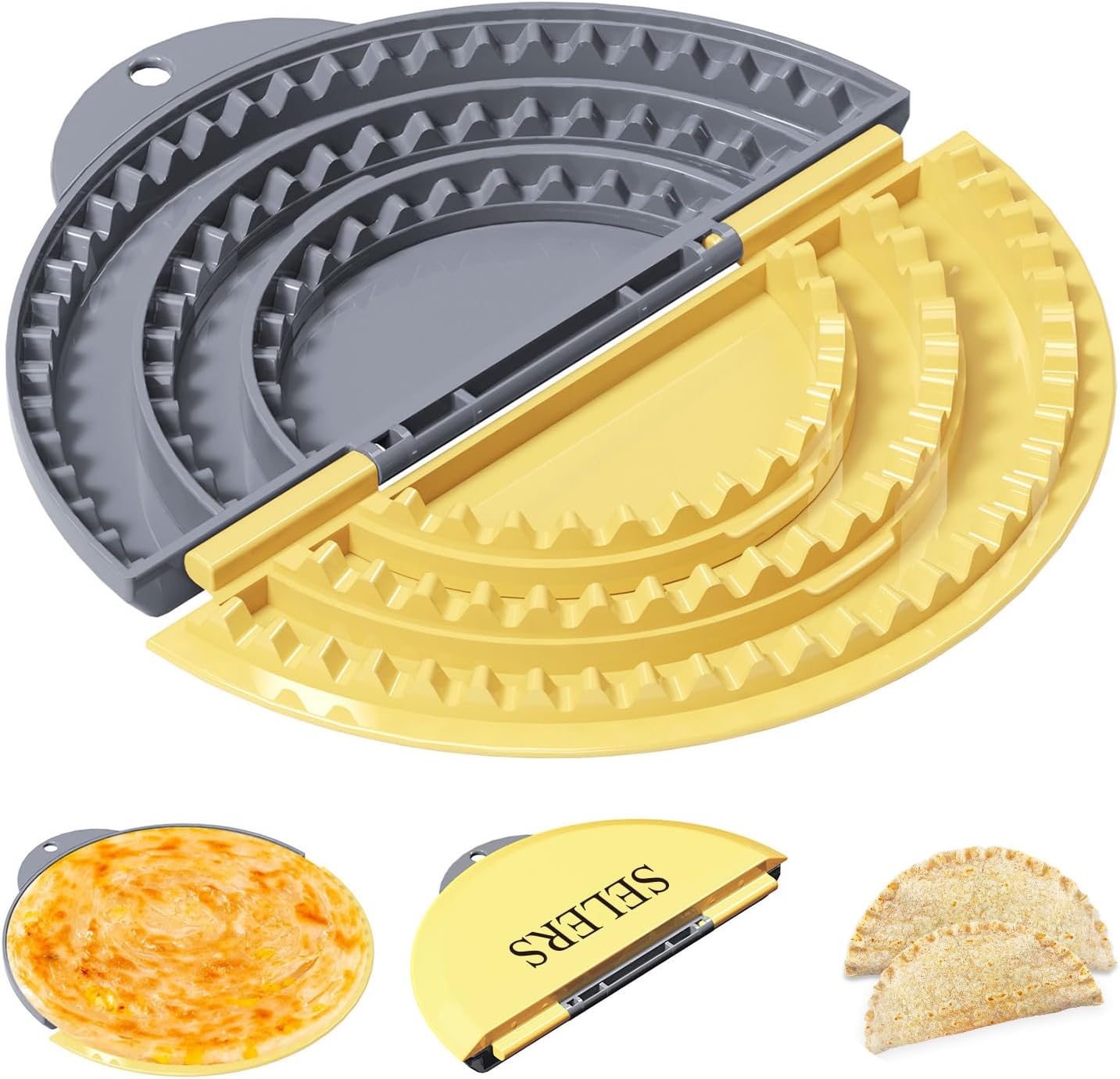 Multi-function Tortilla Sealer for Perfectly Sealed Crusts