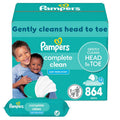 Pampers Baby Wipes Complete Clean Baby Fresh Scented - 864 Count