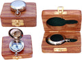 Antique Brass Nautical Compass - Gift for Him - for Camping & Hiking