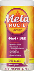 Metamucil Unflavored Psyllium Husk Powder for Daily Fiber Needs
