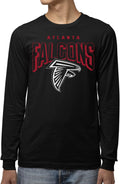 NFL Junk Food Bold Logo Long Sleeve T-Shirt - Comfortable Game Day