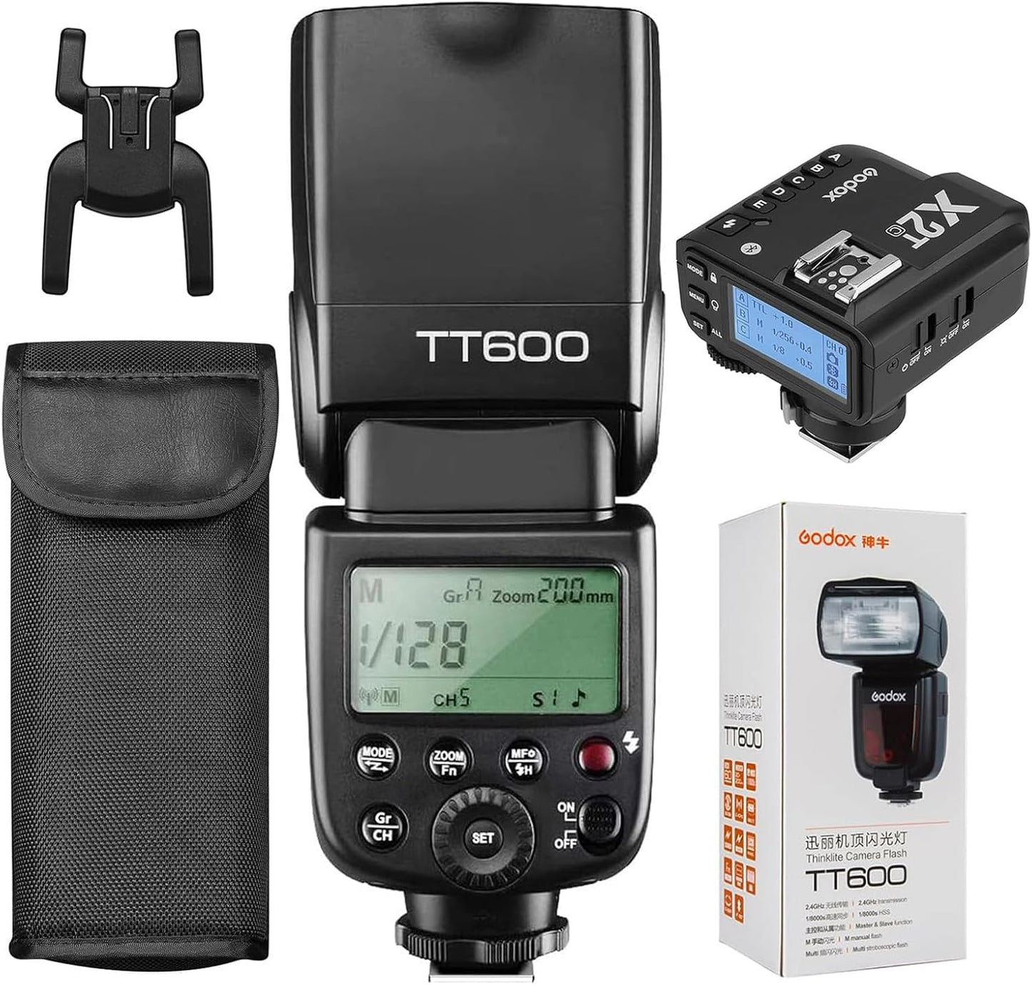 Godox Flash TT600 with X2T-C Trigger - Versatile Flash System