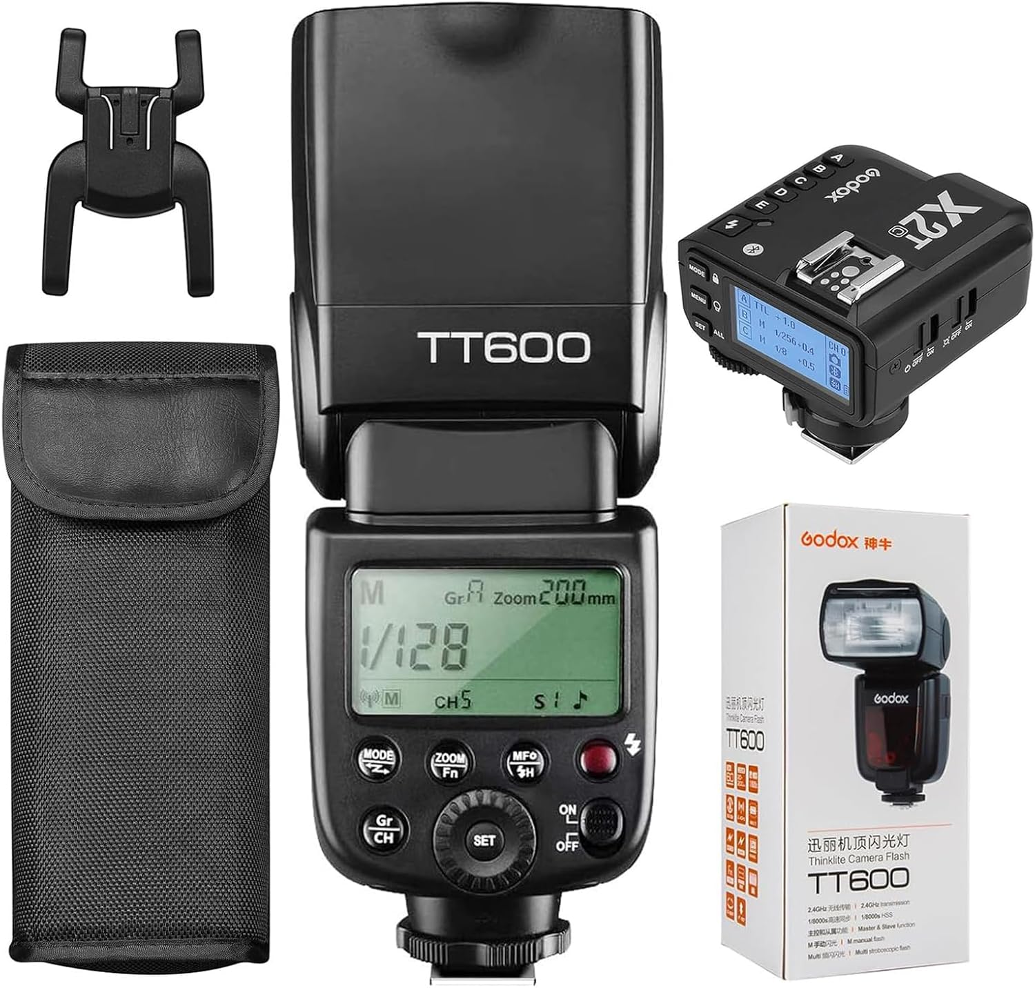 Godox Flash TT600 with X2T-C Trigger - Versatile Flash System