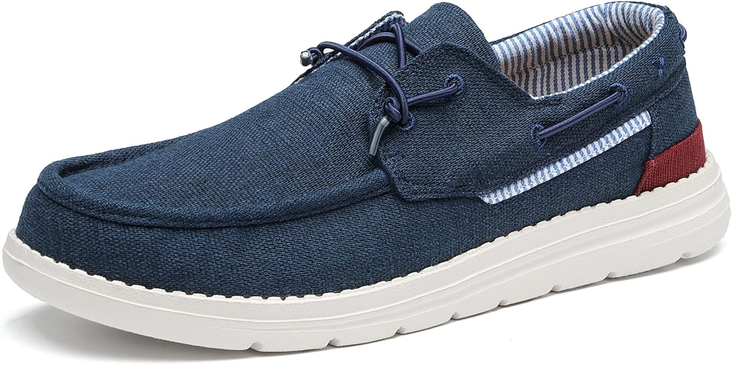 Bruno Marc Men's Slip-on Loafers: Stylish Casual Boat Shoes
