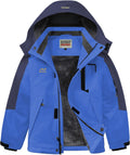 Outdoor Ski Jacket for Boys by WULFUL - Waterproof Winter Wear