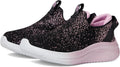 Girls Ultra Flex 3.0 All Things Sparkle Sneaker - Slip-On Comfort