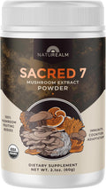 Sacred 7 Organic Mushroom Supplement 100% Fruiting Body Extract