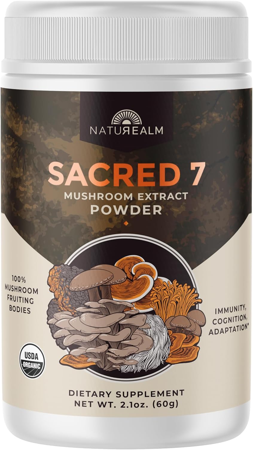 Immunity-Boosting Sacred 7 Mushroom Powder