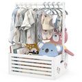 Baby Shower Crate Closet for Newborns - Elegant Gift Basket