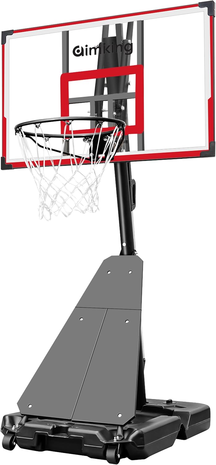 Aimking Basketball Hoop Outdoor Adjustable 3.3-10FT for All Ages