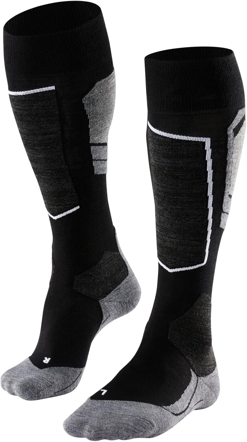 FALKE SK4 Advanced Ski Socks: Quick Dry Merino Wool