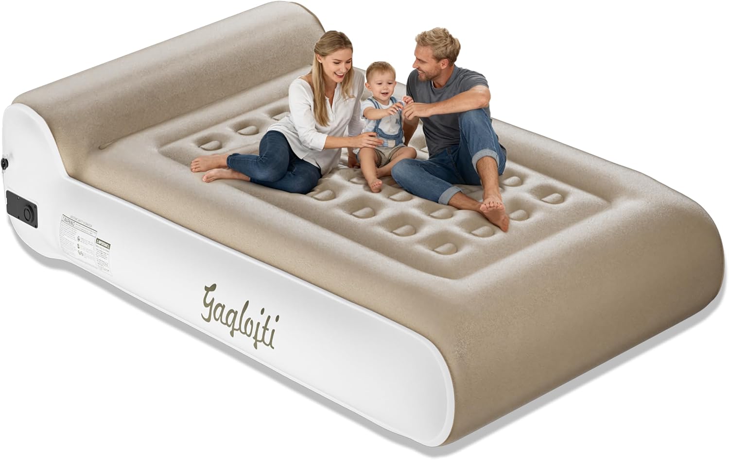 16 Queen Air Mattress with Built in Pump for Camping Comfort