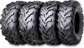 WANDA P341 ATV/UTV Tires 25x8-12 & 25x10-12 Set of 4 - Solid Mud