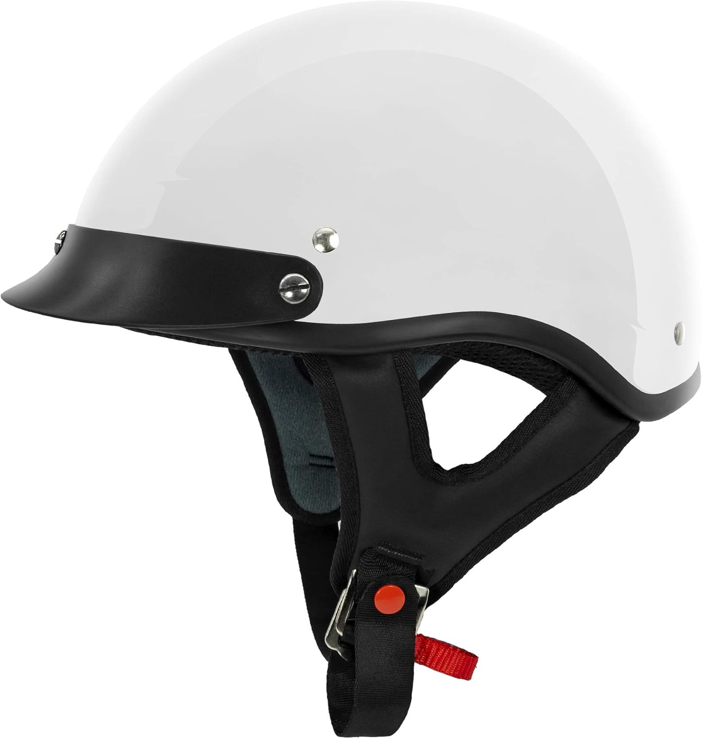 VCAN Cruiser Solid Half Face Motorcycle Helmet for Safety and Comfort