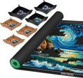 Jigsaw Puzzle Mat Roll Up 53 x 35 - Portable Saver Pad for Up to 3000