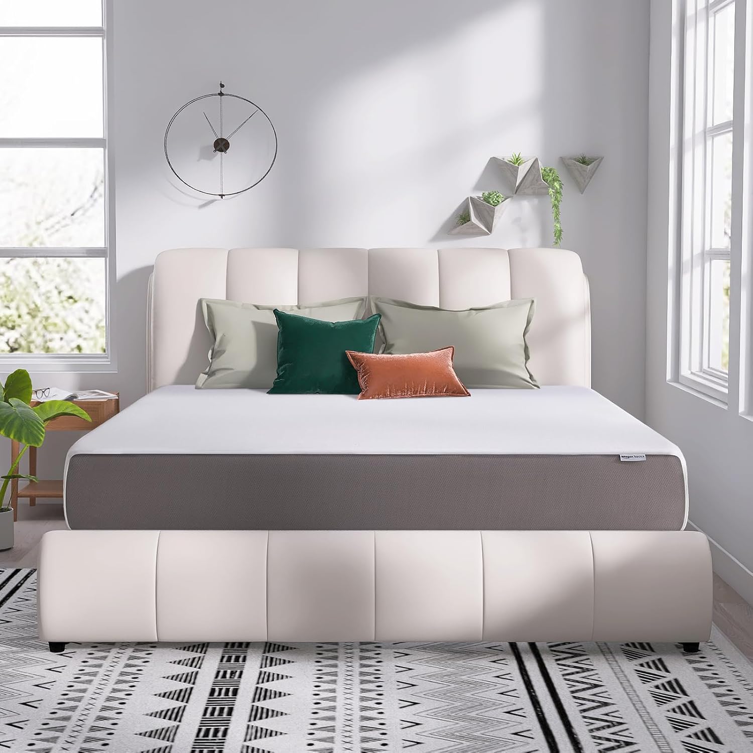 Memory Foam Mattress King Size, 12 Inch Medium Firm Comfort
