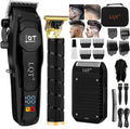 Professional Hair Clippers for Men - Cordless Grooming Kit