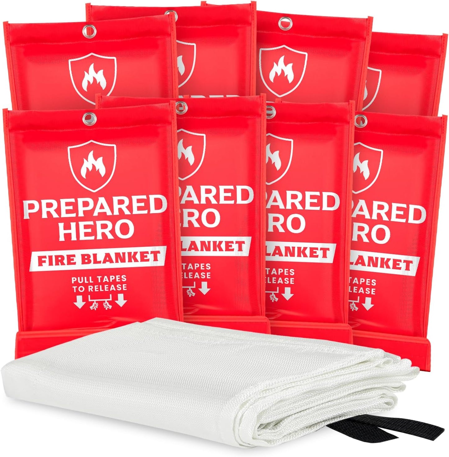 Prepared Hero Emergency Fire Blanket - Essential Fire Safety Tool