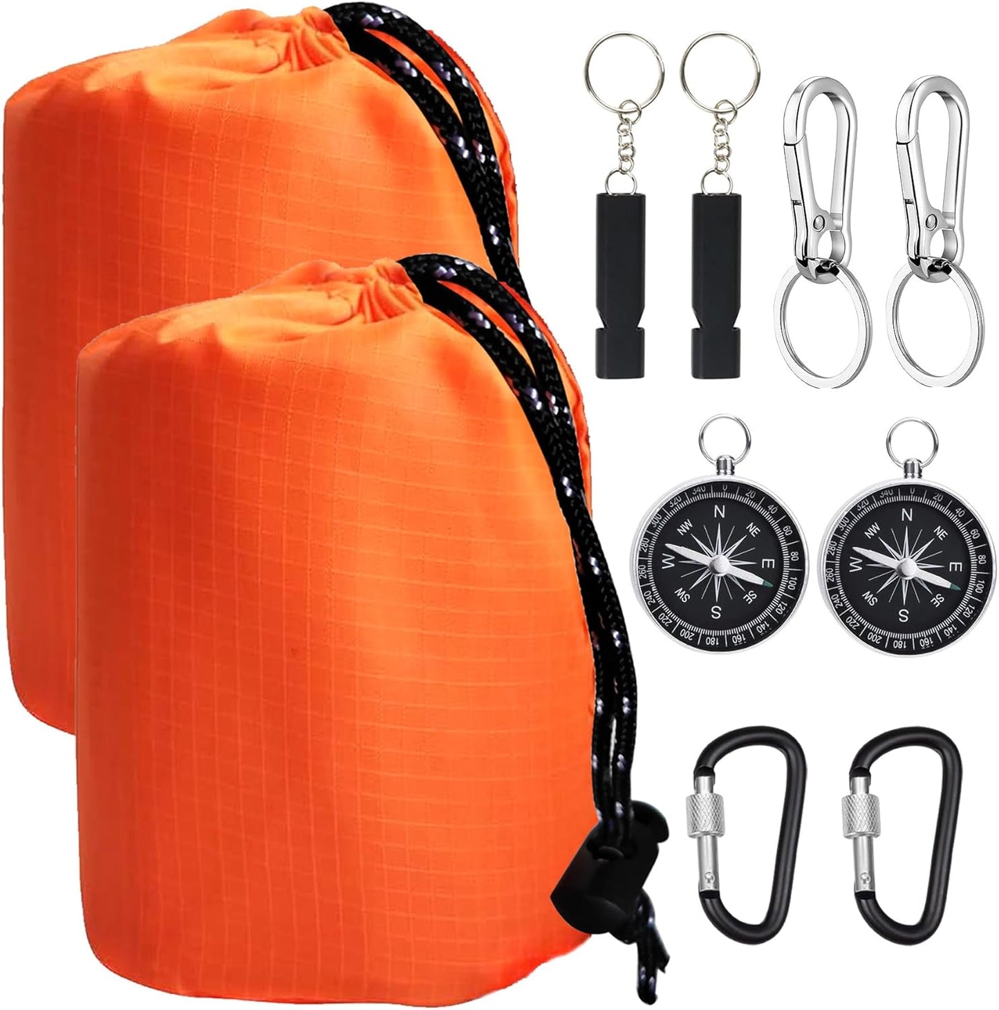 Survival Gear: Waterproof Thermal Bivy Sack x2 ~ RH ONFOOT