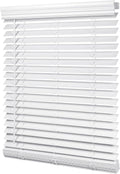 LazBlinds 2-inch Cordless Faux Wood Blinds with Valance