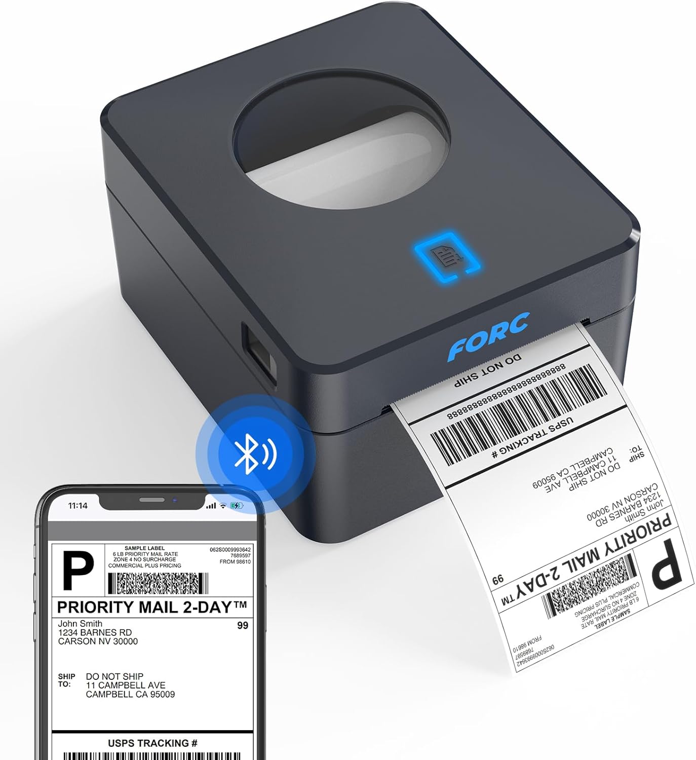 Forc Bluetooth Label Printer: Ship Faster!