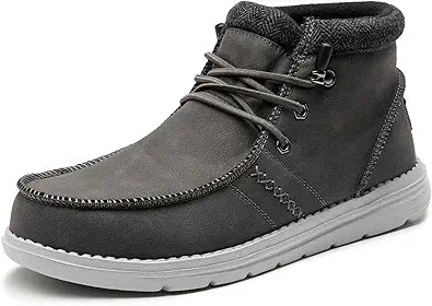 Bruno Marc Men's Casual Slip-on Shoes for Winter Comfort