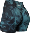 Dream Tie Dye Workout Shorts for Women High Waist 4in Inseam