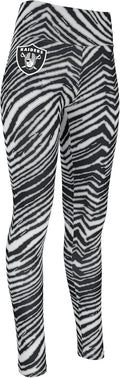 Zubaz NFL Women's Full Length High Waist Basic 1.0 Leggings - Fan