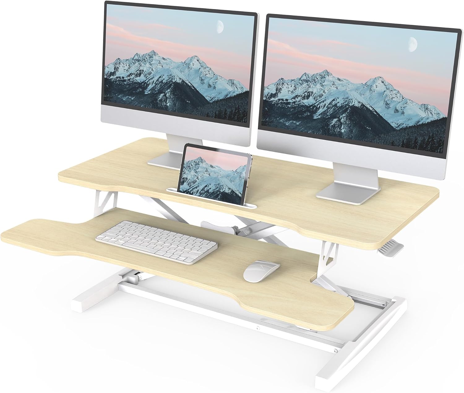 FITUEYES Height Adjustable Standing Desk for Comfortable Work