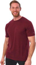 Merino Wool T-Shirt Mens - Lightweight 100% Merino Base Layer
