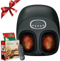 Snailax Foot Massager with Heat and Remote - Size 13 Fit