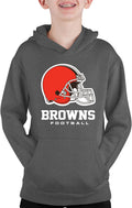 Youth NFL Ultimate Fan Logo Fleece Hooded Sweatshirt for Kids