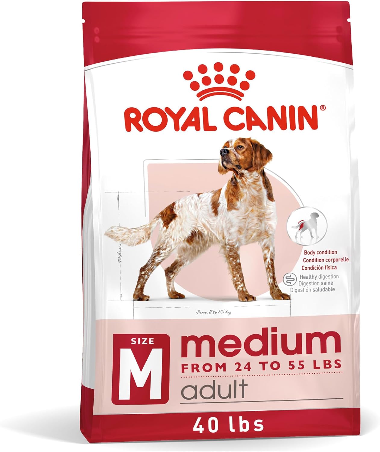 Royal Canin Medium Adult Dry Dog Food for Healthy Dogs