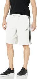 adidas Men's Essentials Fleece 3-Stripes Shorts - Comfortable Everyday