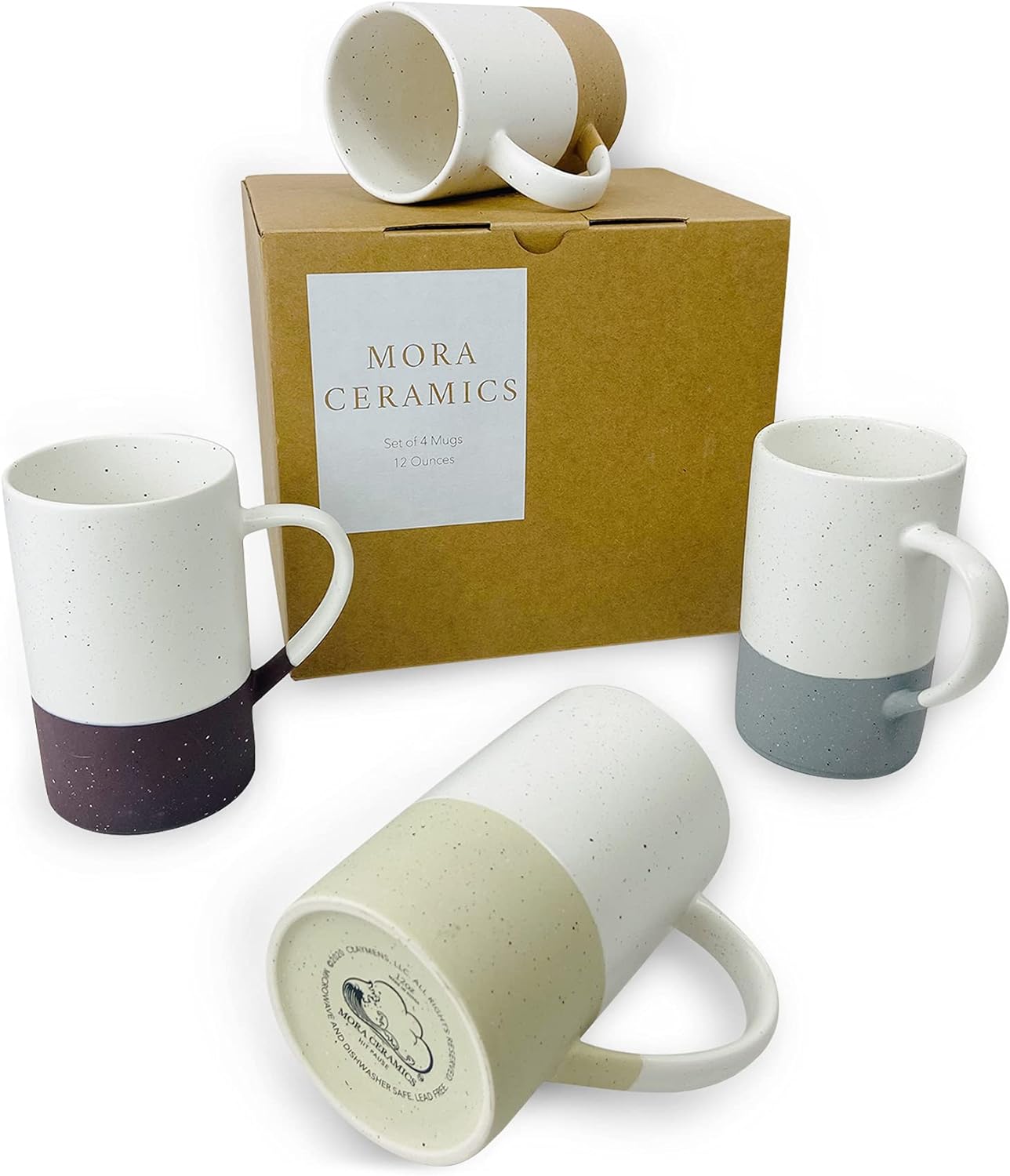 Rustic Matte Glaze Mug Set