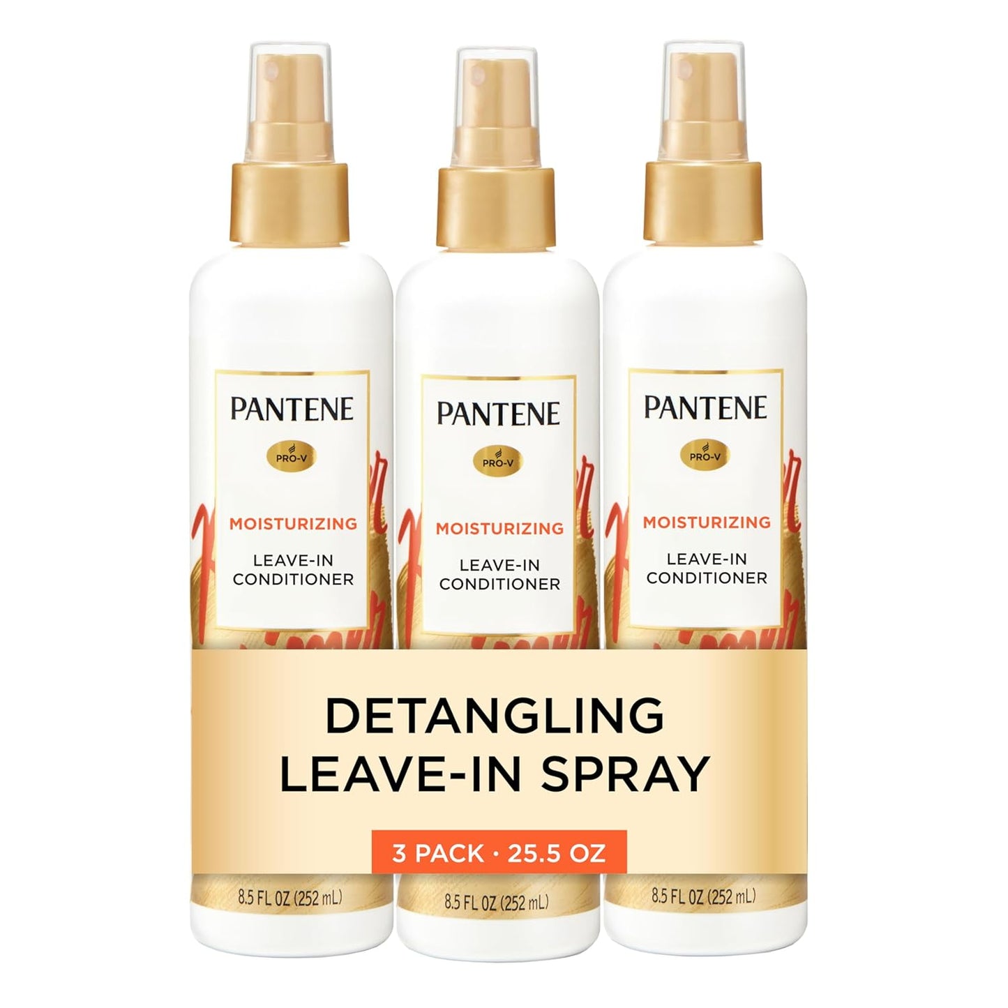 Pantene Repair & Protect Detangler Spray 3-Pack