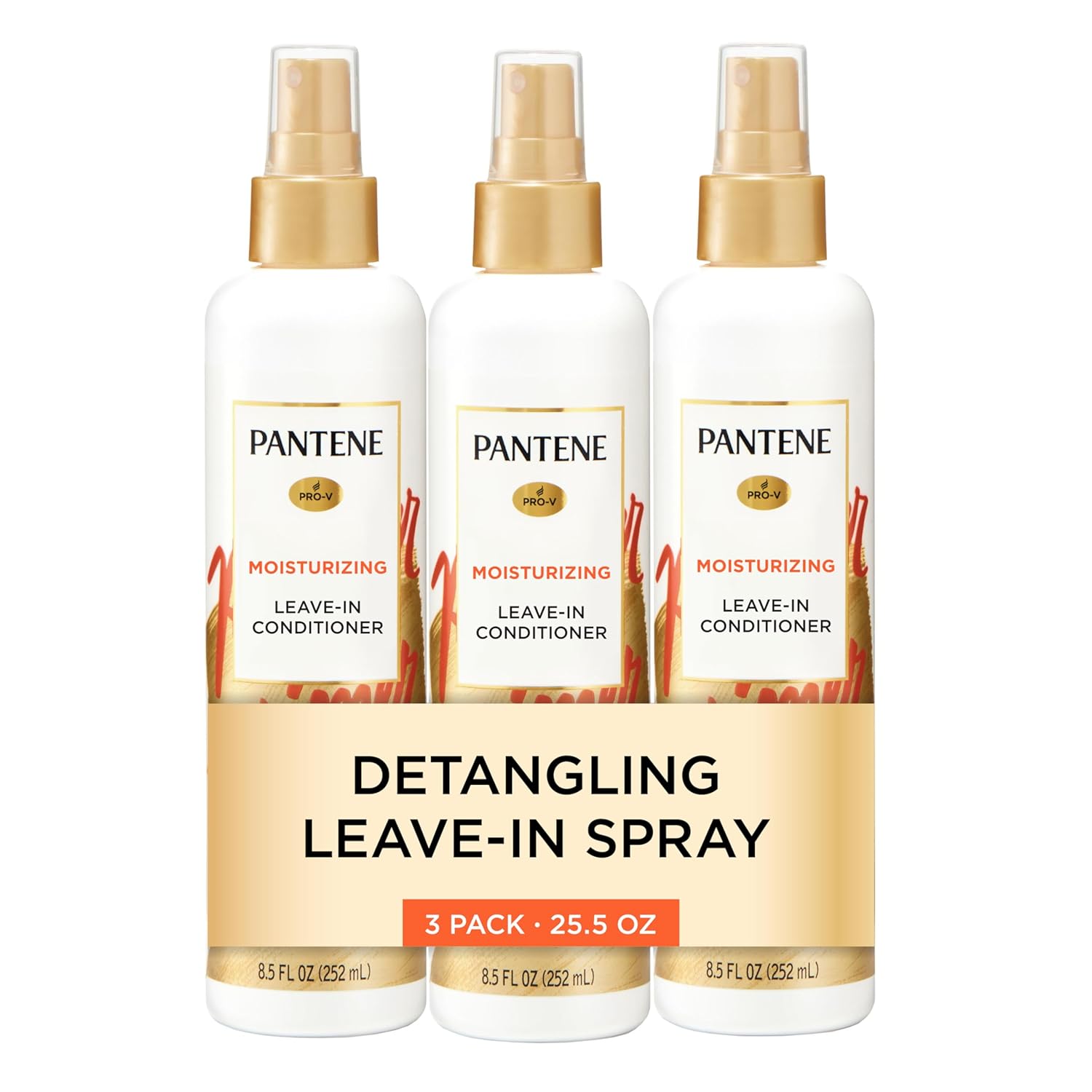Pantene Repair & Protect Detangler Spray 3-Pack